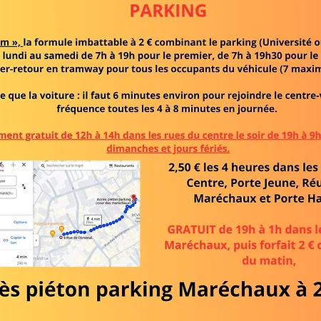 Et Spacieux Au Centre - La Boheme Apartment Mulhouse